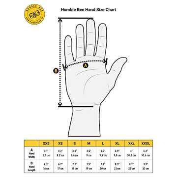 Humble Bee 114 Goatskin Beekeeping Gloves for Ultimate Protection