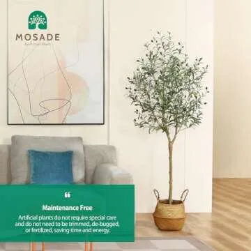 Buy MOSADE Artificial Olive Tree for Modern Home Decor