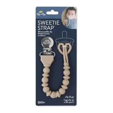 Itzy Ritzy Silicone Pacifier Clip for Babies and Toddlers