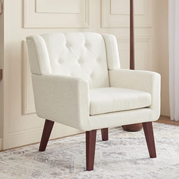 Comfy Accent Reading Chair for Living Room & Bedroom