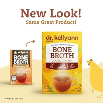 Dr. Kellyann Bone Broth Packets – Collagen & Protein Boost