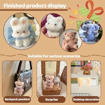 Zlulary Jumbo Coral Fleece Pipe Cleaners for DIY Crafts