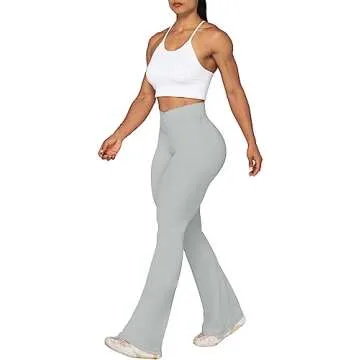 High-Waisted Sunzel Flare Yoga Pants for Women