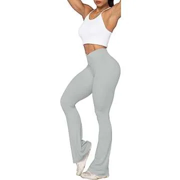 High-Waisted Sunzel Flare Yoga Pants for Women