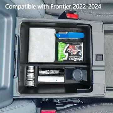 EDBETOS Center Console Organizer for Nissan Frontier 2022-2025