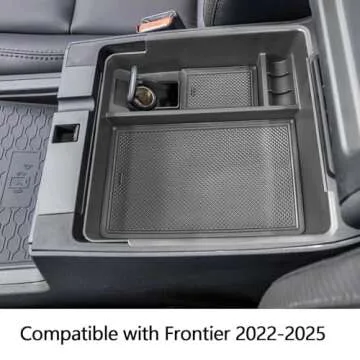EDBETOS Center Console Organizer for Nissan Frontier 2022-2025