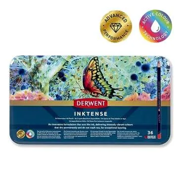 Derwent Inktense Color Pencils for Vibrant Artistry