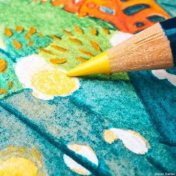 Derwent Inktense Color Pencils for Vibrant Artistry