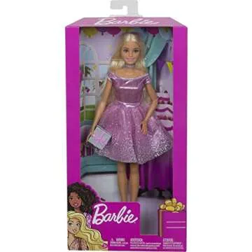 Barbie Happy Birthday Doll - Pink Glitter Fun For All Ages