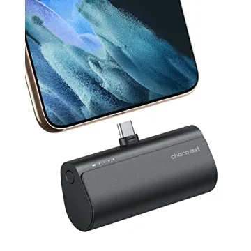 Charmast USB C Portable Charger 5000mAh Fast Charging