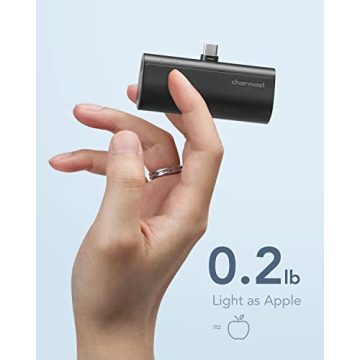 Charmast 5000mAh Fast Charging USB C Portable Charger