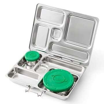 PlanetBox ROVER Eco-Friendly Bento Lunch Box - 5 Compartments