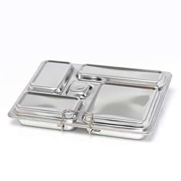 PlanetBox ROVER Eco-Friendly Bento Lunch Box - 5 Compartments