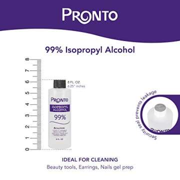Pronto 99% Isopropyl Alcohol (8 FL. OZ.)