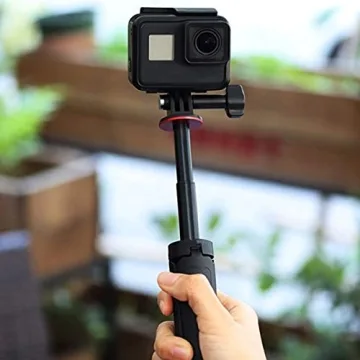 Extendable Selfie Stick for Action Camera - Lightweight Tripod