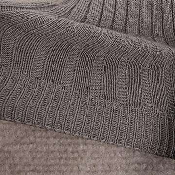 Toddler Ribbed Sweater Leggings for Girls 1-3 Years