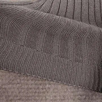 Toddler Ribbed Sweater Leggings for Girls 1-3 Years