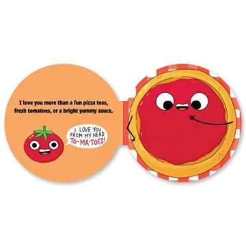 A Pizza My Heart: Fun Shaped Board Book for Toddlers