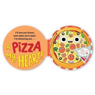 A Pizza My Heart: Fun Shaped Board Book for Toddlers