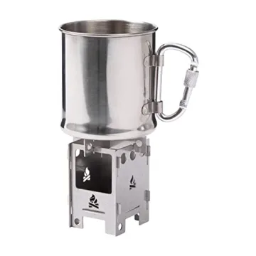 Bushcraft Essentials Outdoor Pocket Micro Stove EDCBox