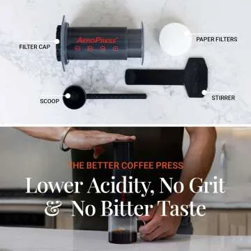 Aeropress Coffee Maker for Espresso Lovers