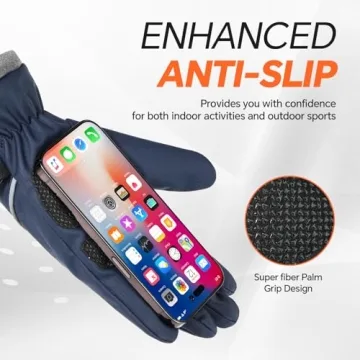 Rsebly Winter Gloves Waterproof Windproof for All