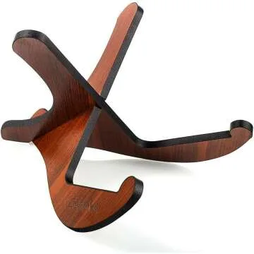 Universal Wooden Guitar Stand - X-Frame Design