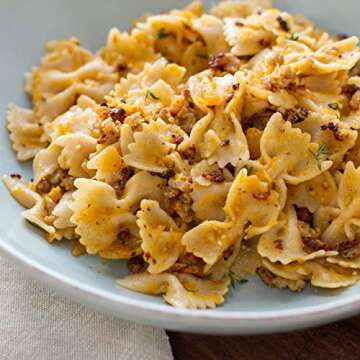 Jovial Whole Grain Brown Rice Farfalle Pasta - Whole Grain Pasta, Organic, Gluten Free, Dairy Free, Brown Rice Pasta, Made in Italy - 12 Oz, 4 Pack