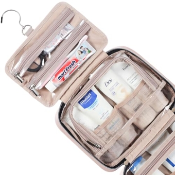 NISHEL Toiletry Bag for Organized Travel and Convenience