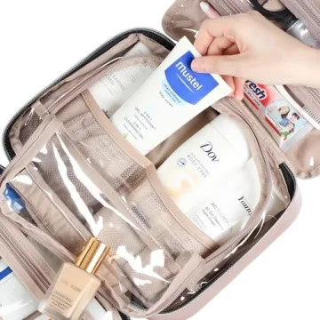 NISHEL Toiletry Bag for Organized Travel and Convenience