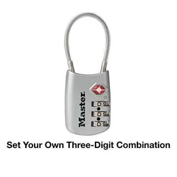 Secure Your Belongings with Master Lock TSA Approved Lock