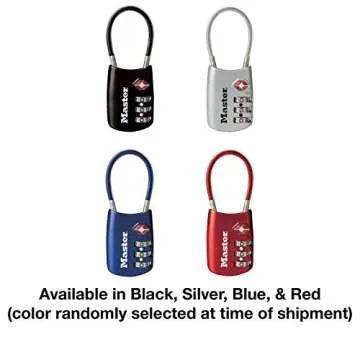 Secure Your Belongings with Master Lock TSA Approved Lock