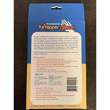 FURZAPPER Pet Grooming Glove Deshedder-Groomer-Pet Hair Remover