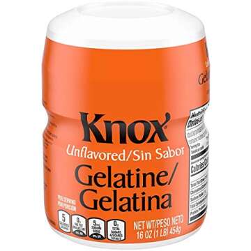 Knox Unflavored Gelatin - 1 lb - SET OF 2