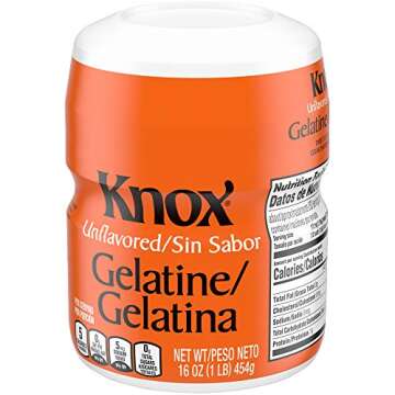 Knox Unflavored Gelatin - 1 lb - SET OF 2