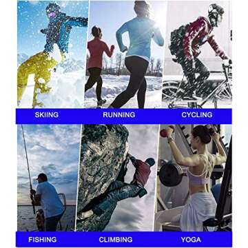 Lifwimner Winter Fleece Neck Warmer for Men and Women