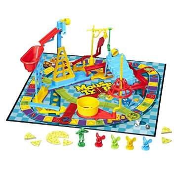 Hasbro Gaming Mouse Trap Kids Board Game, Family Board Games for Kids, Easier Set-Up Than Previous V...