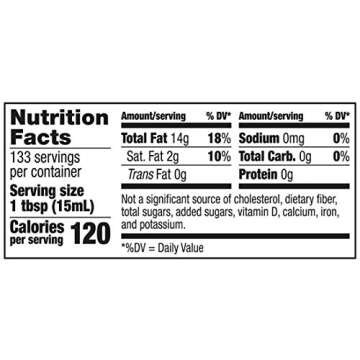 Amazon Fresh, Mediterranean Blend Extra Virgin Olive Oil, 3.6 Fl Oz (2L)