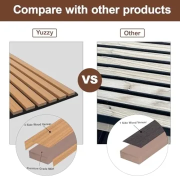 Teak Wood Acoustic Panels - Modern Sound Absorption