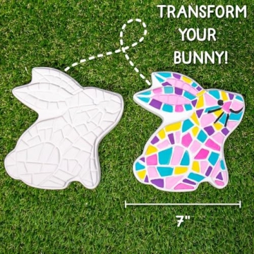 Creative Roots Paint Your Own Bunny Garden Stone for Kids