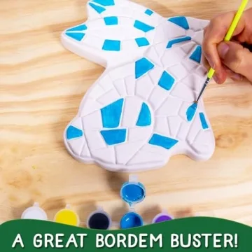 Creative Roots Paint Your Own Bunny Garden Stone for Kids