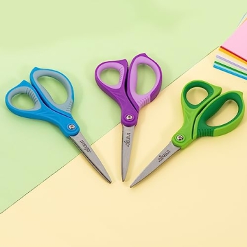 Durable LIVINGO Scissors for School - Sharp & Ergonomic