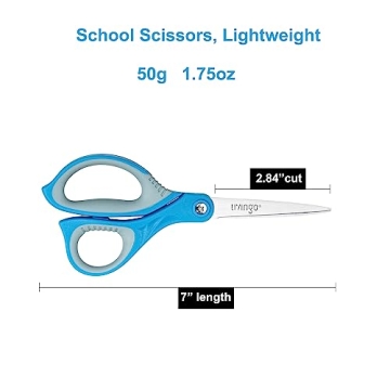 Durable LIVINGO Scissors for School - Sharp & Ergonomic