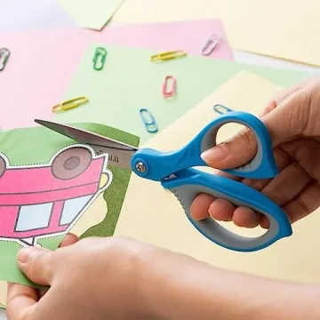 Durable LIVINGO Scissors for School - Sharp & Ergonomic