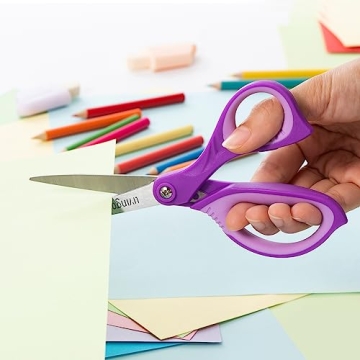 Durable LIVINGO Scissors for School - Sharp & Ergonomic