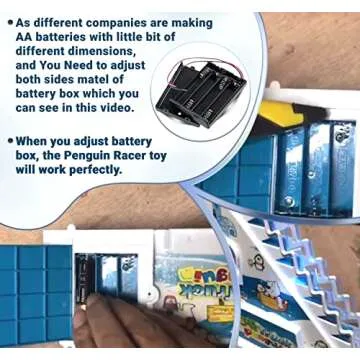 Fun ARSUK Penguin Race Game for Kids with Music and Lights