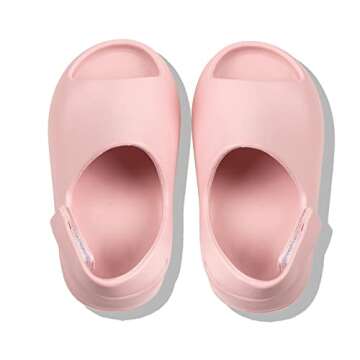 Toddler Little Kids Slides Sandals, Kid Summer Slip On Slides Sandals,Slippers with Strap Anti-slip Water Shoes，Indoor Outdoor Lightweight Slippers Sandals for Boys and Girls