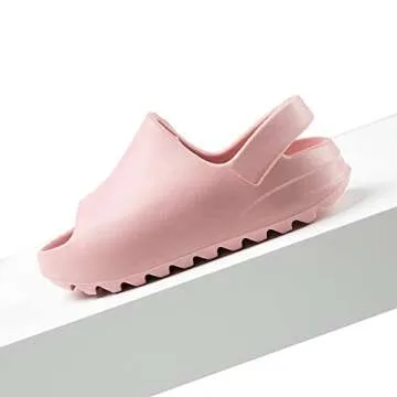 Toddler Slip-On Summer Sandals for Kids Lightweight Comfort