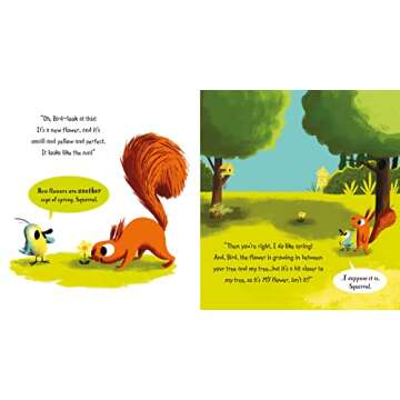 Don't Touch that Flower!: The Perfect Spring Book for Children and Toddlers (A Squirrel & Bird Book)