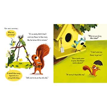 Don't Touch that Flower!: The Perfect Spring Book for Children and Toddlers (A Squirrel & Bird Book)